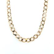 9ct Gold Men's 20 inch Metric Curb Chain GC757 image