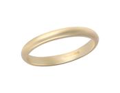 9ct Gold Ladies 2mm Heavy Court Wedding Band W180 image