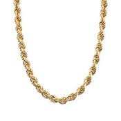 Bronzeallure Golden Rope Chain Necklet WSBZ02186Y.YG