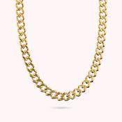 Bronzeallure Golden Shiny Chain Necklace WSBZ02476Y.YG