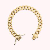 Bronzeallure Golden Shiny Chain Bracelet WSBZ02477Y.YG-18 image