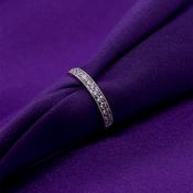 9ct Gold Classic Diamond Vintage Pavé Band 0.25ct X154