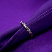 9ct Gold Classic Diamond Claw-set Band 0.25ct X155 image