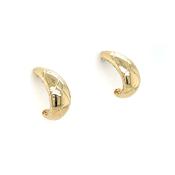 9ct Gold Tear Shape Stud Earrings GE987 image