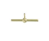 9ct Gold T-Bar Solid GD234