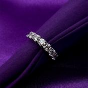 18ct Yellow Gold Lab Grown 2.24ct Diamond Eternity Ring X153 image