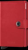 Secrid Miniwallet Original Red Leather