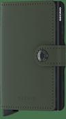 Secrid Miniwallet Matte Green - Black