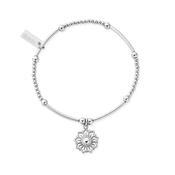 ChloBo Sterling Silver Cute Mini Sun Mandala Bracelet image