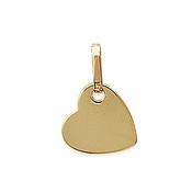 Amèlie 18ct Gold-Plated Cute Heart Disc 1866200 image