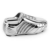 Silver Plated Football Boot Money Box CG238