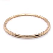 Amèlie 18ct Gold-Plated 4mm Round Bangle 805644 image