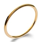 Amèlie 18ct Gold-Plated 5mm Round Bangle 805695 image