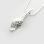 Martina Hamilton Silver Bean Rí Large Pendant BRD3K