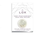 Lox Silver 2 Pair Pack Secure Earrings Backs