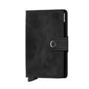 Secrid Miniwallet Vintage Black Leather