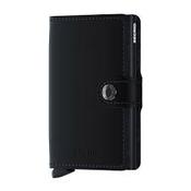 Secrid Miniwallet Matte  Black Leather