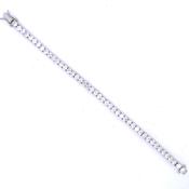 Sterling Silver 4mm CZ Tennis Line Bracelet GL696/7 image