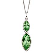 Fiorelli Navette Crystal Twist Pendant P4951G