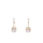 9ct Yellow Gold CZ Drop Earrings GEZ564 image