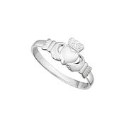 Sterling Silver Light Claddagh Ring S2279 image