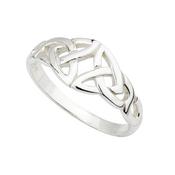 Sterling Silver Celtic Knot Ring S2428 image