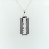 Sterling Silver Razor Pendant SPV104C1 image