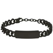 Steelwear Denver Men's ID Bracelet Black SW-811 image