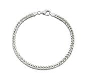 Sterling Silver 22cm Men's Heavyweight Foxtail Bracelet image