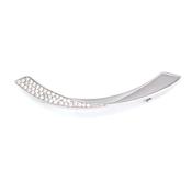 Sterling Silver CZ Curve Brooch P113 image