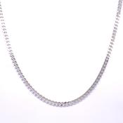 Sterling Silver Men's 20 inch Narrow Curb Chain SCC5 image