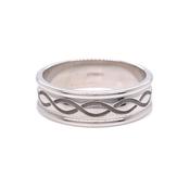 Sterling Silver Ladies Celtic Weave Ring image