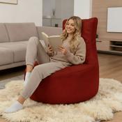 Lotus Bean Bag Chair - Dark Red image