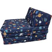Single Chair Bed - Space Print image