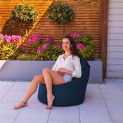 Large Outdoor Snug Chair - Royal image