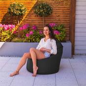 Large Outdoor Snug Chair - Grey image