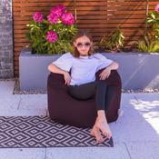 Kids Outdoor Classic Bean Bag - Berry