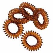 Pretty Spiral Brown Hair Bobbins image