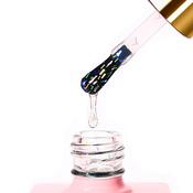 Glitterbels Hema Free Tinsel No Wipe Top Coat 17ml - Tinsel image