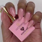 Glitterbels HEMA-FREE Brush on Builder-Bel Gel French Kiss image