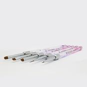 Glitterbels Gel Art Brush Set 5 Piece