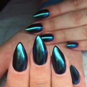 Lecenté Purple Chameleon Chrome Nail Powder image