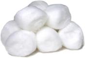 100% Pure Cotton Cosmetic Balls 100 Pack