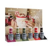 Andreia Professional Gel Polish 6 Colour Collection Santa Baby