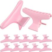 Butterfly Pink Hair Clips 3 Pack image