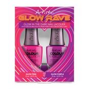 Artistic Colour Revolution Glow Rave Glow in The Dark Nail Colours image