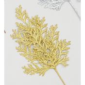 Glitter Cedar Spray Gold