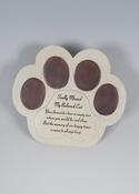 Grave Ornament Cat Paw Plaque