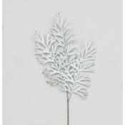 78cm Flocked Leaf Spray x3 67161