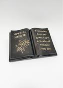Grave Ornament Black Lily Book AUNTIE